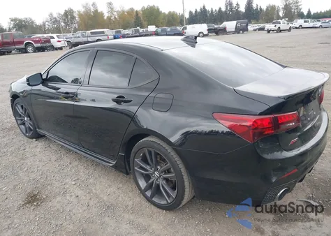 2018 Acura Tlx Tech A-Spec Pkgs z USA, uszkodzony, nr VIN 19UUB2F68JA011392